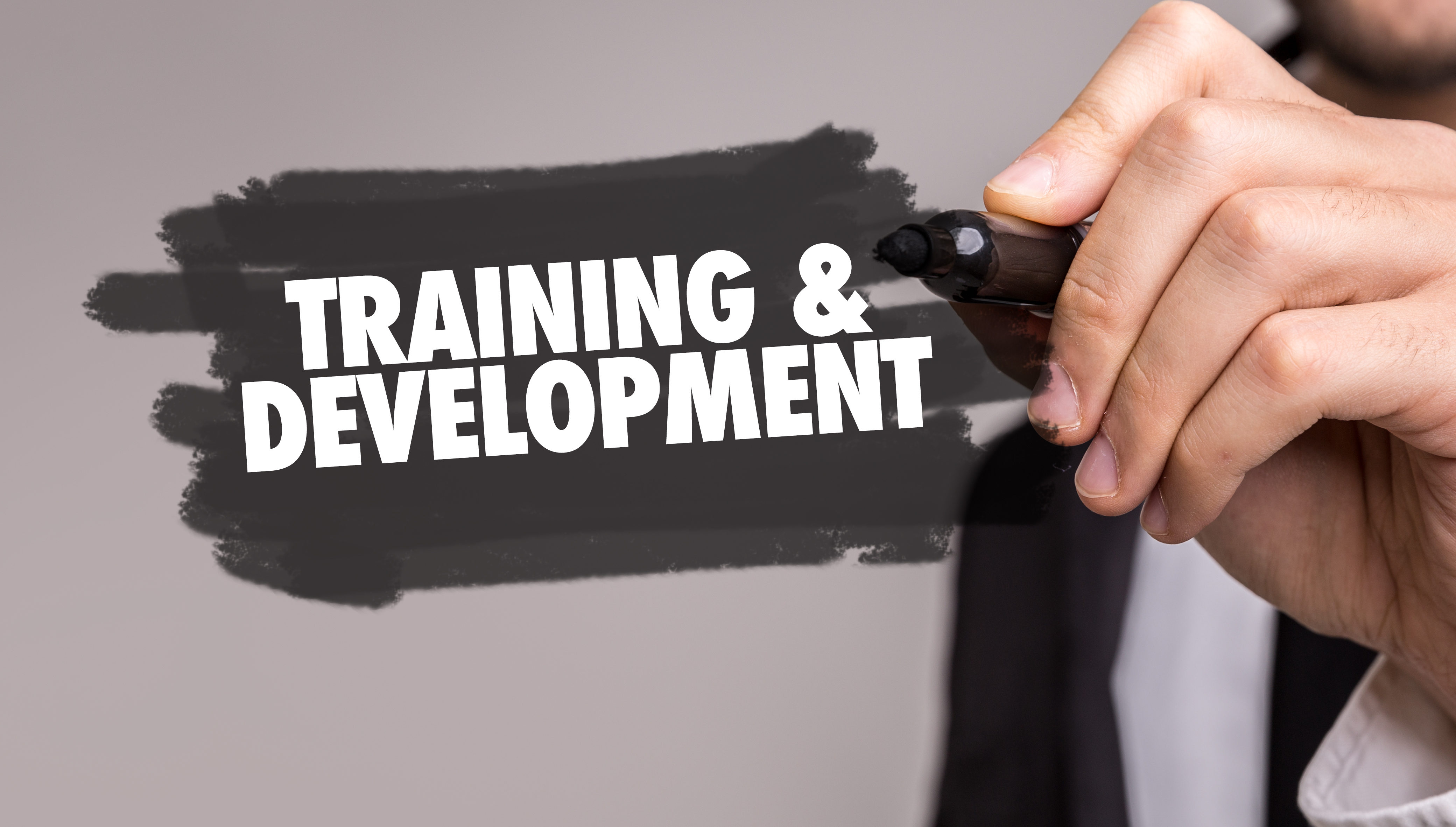 Training & Development sign